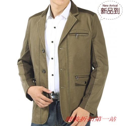 Costume homme en coton pour automne - Ref 1579401