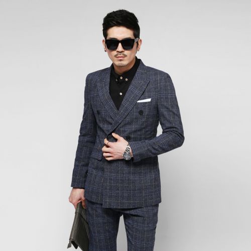 Costume homme en laine pour automne - Ref 1579443