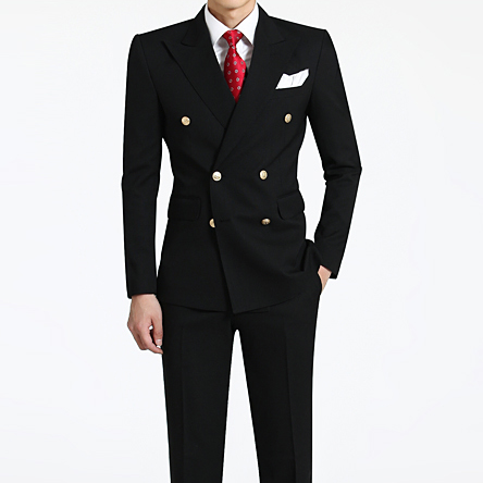 Costume homme en laine pour automne - Ref 1579467