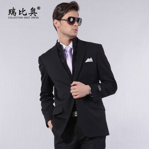 Costume homme Fibre de polyester fibres viscose rayonne pour Quatre saisons - Ref 1579504