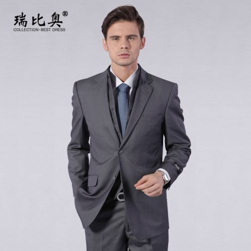 Costume homme Fibre de polyester fibres viscose rayonne pour Quatre saisons - Ref 1579513