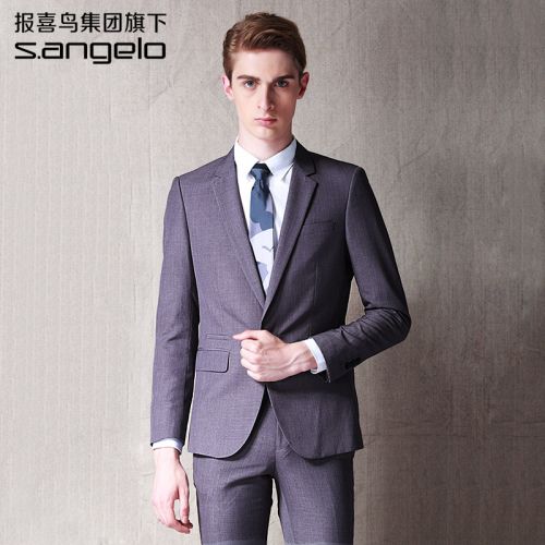 Costume homme SANGELO de fibres laine viscose rayonne pour automne - Ref 1579630