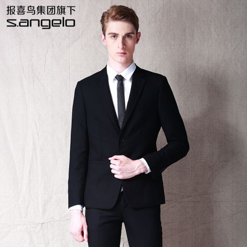 Costume homme SANGELO de fibres laine viscose rayonne pour automne - Ref 1579640