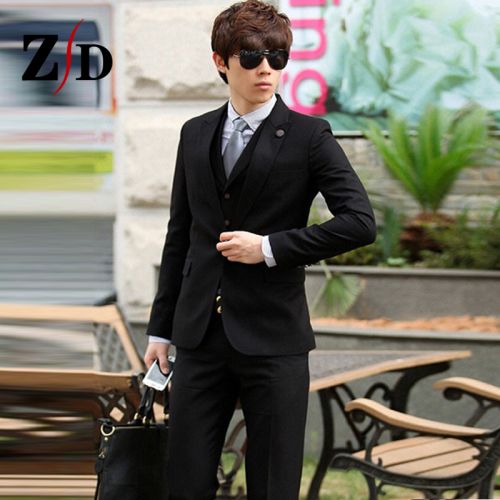 Costume homme en polyester pour printemps - Ref 1579658