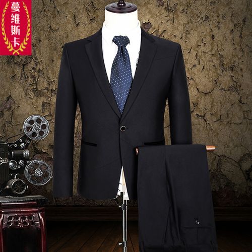 Costume homme MVSKA Polyéthylène téréphtalate PET , des fibres de viscose pour automne - Ref 1579785