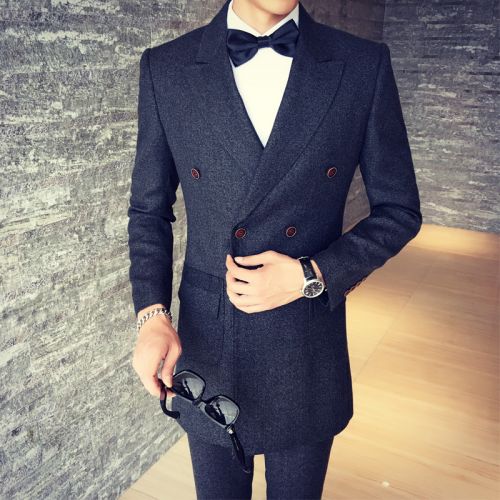 Costume homme en polyester pour automne - Ref 1579931