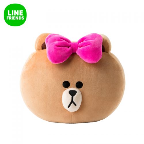 Coussin Manga LINE FRIENDS en polyester - Ref 2684723