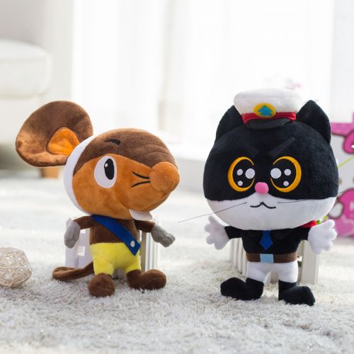 Coussin Manga SHANGHAI ANIMATION FILM STUDIO en peluche - Ref 2685319