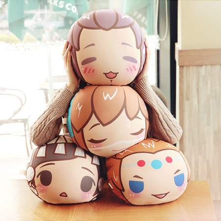 Coussin Manga en tissu - Ref 2685534