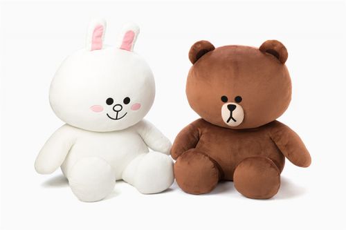 Coussin Manga LINE FRIENDS - Ref 2689927