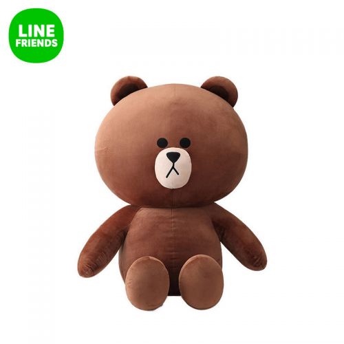 Coussin Manga LINE FRIENDS en peluche - Ref 2689992