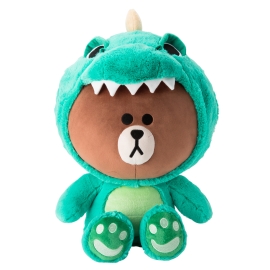 Coussin Manga LINE FRIENDS en peluche - Ref 2692011
