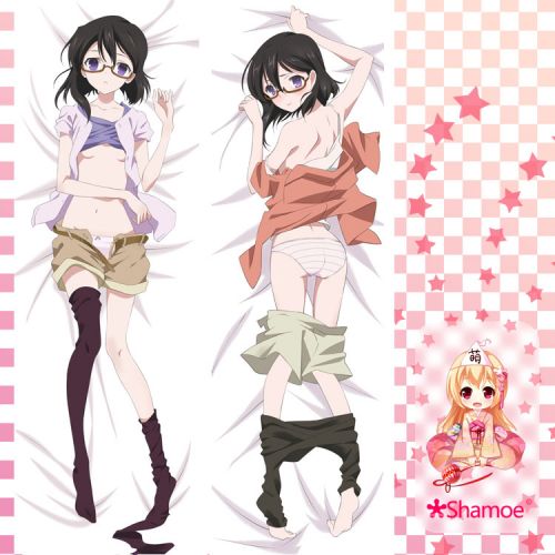 Coussin Manga SHAMOE en 2V lait naturel soie velours peche - Ref 2692604