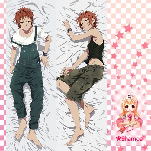 Coussin Manga SHAMOE en 2way lait soie peche peluche - Ref 2692620