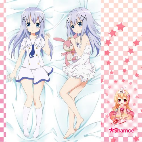 Coussin Manga SHAMOE en 2way lait soie peche peluche - Ref 2692645
