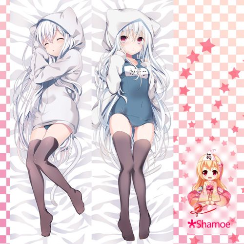 Coussin Manga SHAMOE en 2way lait soie peche peluche - Ref 2692651