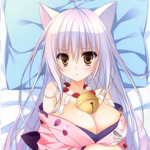 Coussin Manga SHAMOE en 2way lait naturel soie velours peche - Ref 2692654