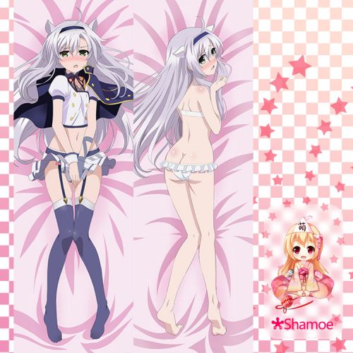 Coussin Manga SHAMOE en 2way lait soie peche peluche - Ref 2692680