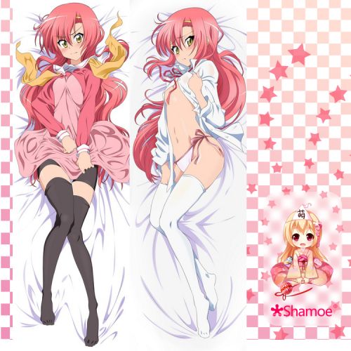 Coussin Manga SHAMOE en 2V lait naturel soie velours peche - Ref 2692709