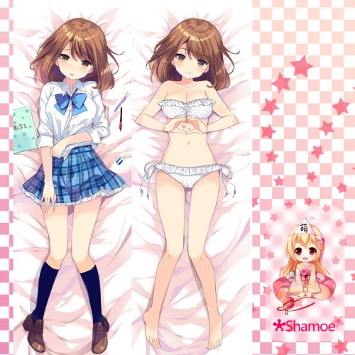 Coussin Manga SHAMOE en 2way lait soie peche peluche - Ref 2692755