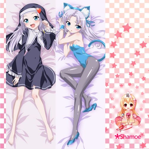 Coussin Manga SHAMOE en 2V lait naturel soie velours peche - Ref 2692864