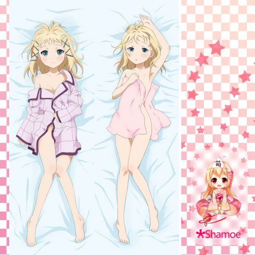 Coussin Manga SHAMOE en 2V lait naturel soie velours peche - Ref 2692892