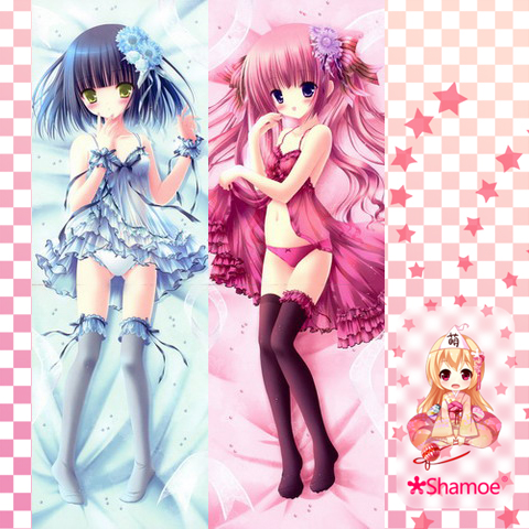 Coussin Manga SHAMOE en 2way lait soie peche peluche - Ref 2692897