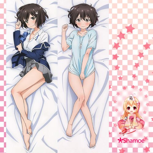 Coussin Manga SHAMOE en 2way lait soie peche peluche - Ref 2692907