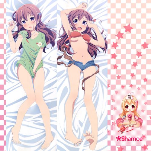 Coussin Manga SHAMOE en 2way lait soie peche peluche - Ref 2692908