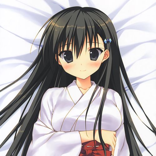 Coussin Manga SHAMOE en 2way lait soie peche peluche - Ref 2693002