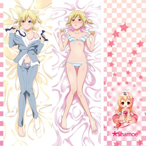 Coussin Manga SHAMOE en 2way lait soie peche peluche - Ref 2693216