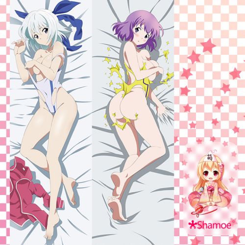Coussin Manga SHAMOE en 2way lait soie peche peluche - Ref 2693224