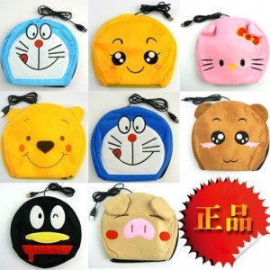 Coussin chauffant USB dessin animé - Ref 421685