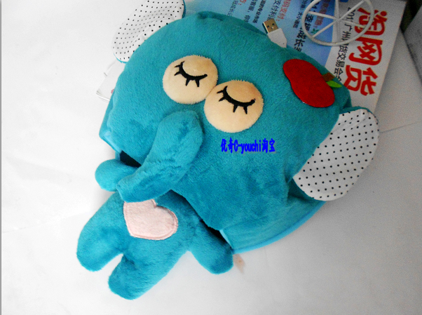 Coussin chauffant USB dessin animé - Ref 424133