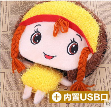 Coussin chauffant USB dessin animé - Ref 426002