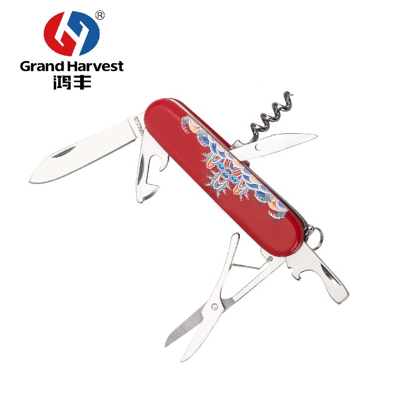 Couteau de survie GRAND HARVEST en Acier inoxydable - Ref 3396958