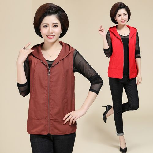 Débardeur chaud pour femme XIN QIMEI en Polyester - Ref 3176696