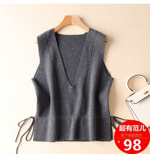 Débardeur chaud pour femme en Laine - Ref 3177739