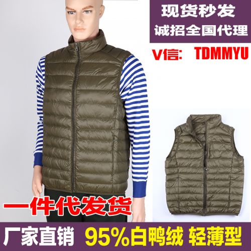 Débardeur hiver uniGenre LIDE veste vers le bas - Ref 581456