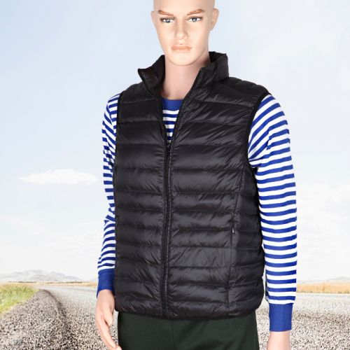 Débardeur hiver homme LIDE mouvement vers le bas mince gilet - Ref 581471