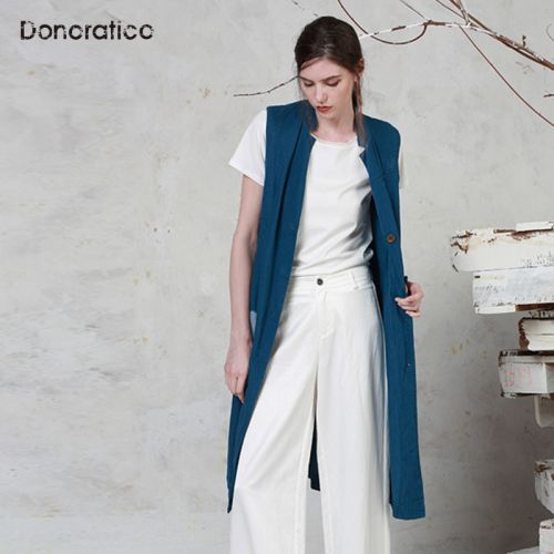Débardeur hiver femme DONORATICO en Chanvre - Ref 3176109