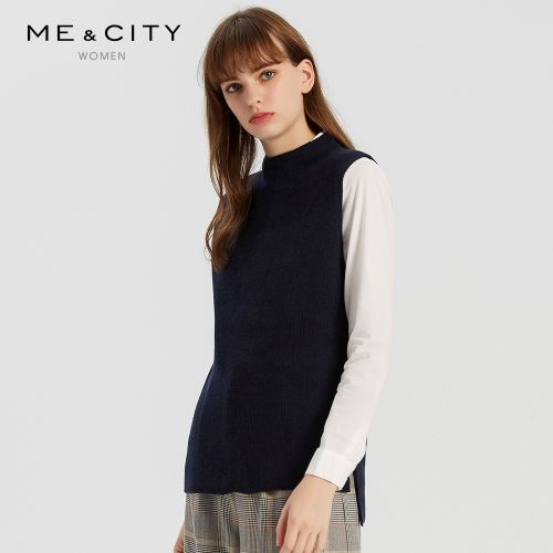 Débardeur hiver femme MEAMPCITY en Laine - Ref 3176307