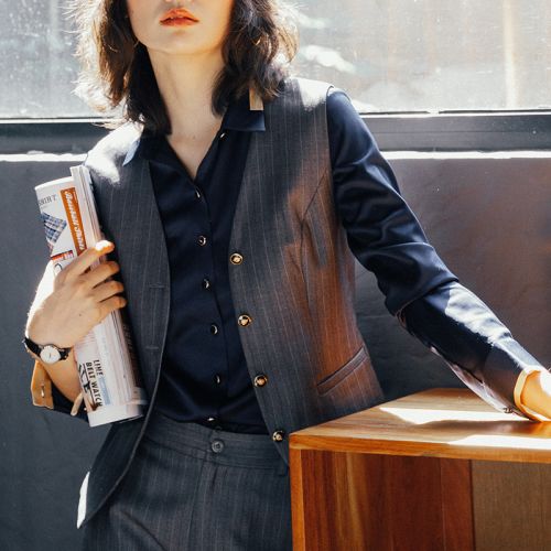 Débardeur hiver femme en Polyester - Ref 3176448