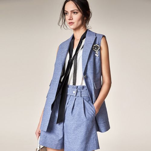 Débardeur hiver femme en Coton - Ref 3176501
