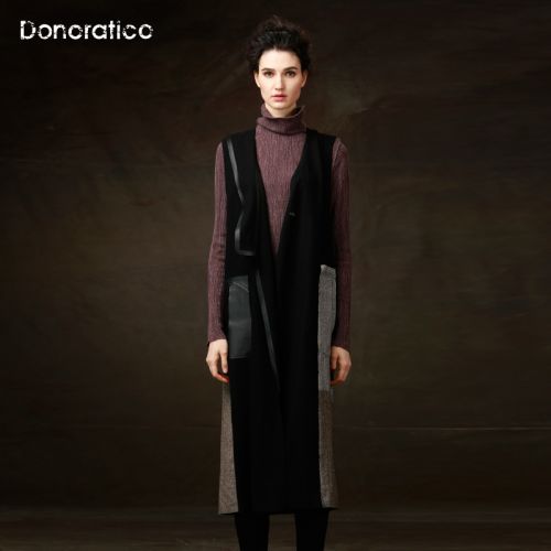 Débardeur hiver femme DONORATICO en Laine - Ref 3176832