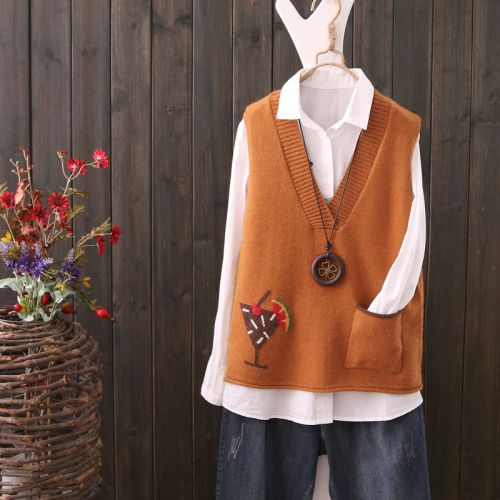 Débardeur hiver femme HAN YUWEN en Polyester - Ref 3176862