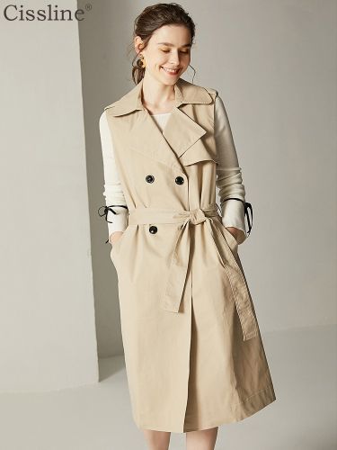 Débardeur hiver femme CISSLINE en Coton - Ref 3176932