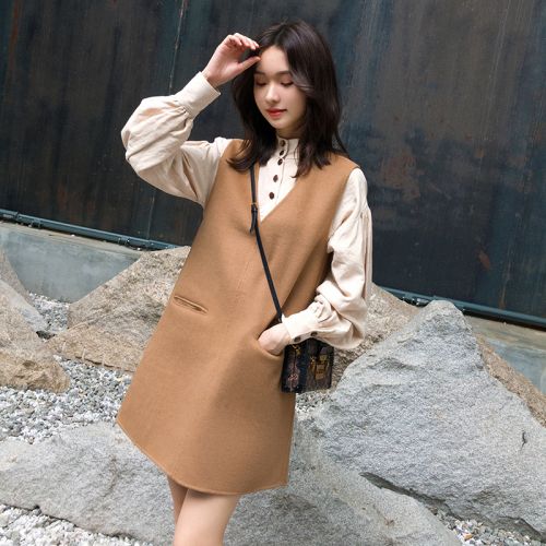 Débardeur hiver femme en Laine - Ref 3177708