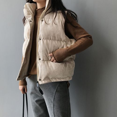 Débardeur hiver femme en Coton - Ref 3177732