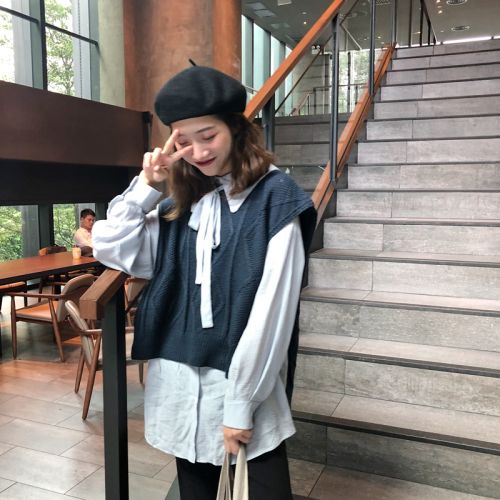 Débardeur hiver femme en Coton - Ref 3177747